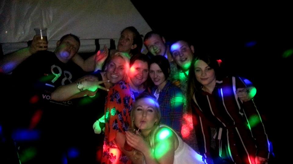 Worksop Bouncy Castle Hire. Disco Tent